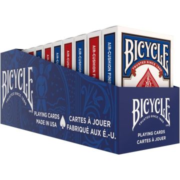 Naipes Bicycle Standard Rider Back, Tamaño Póker, 12 Barajas