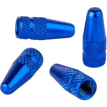 Tapones de válvula Presta aluminio anodizado 4 unidades