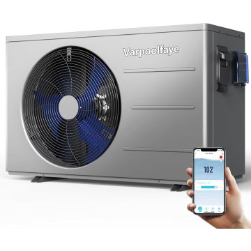 Bomba de calor para piscina 30000 BTU 120V con control WiFi