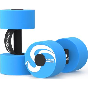 Pesas acuáticas Sunlite Sports set de 2 para ejercicio en piscina