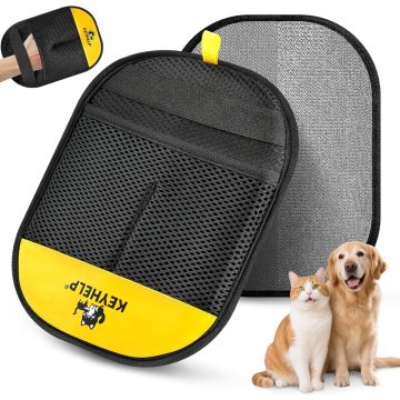 Guante removedor de pelo para mascotas reutilizable