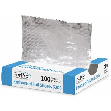 ForPro Láminas de Aluminio para Cabello 100 Unidades