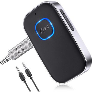 Receptor Bluetooth COMSOON para Coche, Manos Libres, Negro+Plata