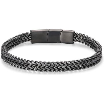 Pulsera de acero inoxidable con cierre magnético para hombre