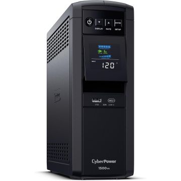 CyberPower CP1500PFCLCD UPS 1500VA/1000W Sinewave 12 Tomas