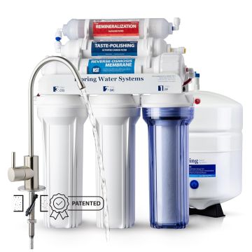 iSpring RCC7AK Sistema de Ósmosis Inversa 6 Etapas Alcalino 75 GPD