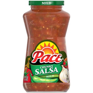 Salsa Pace Chunky Mild, Frasco 16 oz