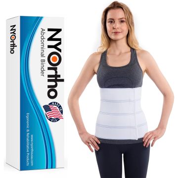 Faja Abdominal NYOrtho Soporte Inferior Cintura Compresión 30-45"