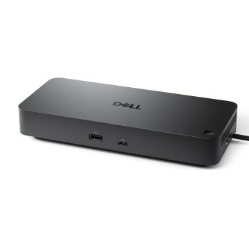 Dell Pro Dock WD25 Hub USB-C con 10 Puertos y 100W PD - Negro