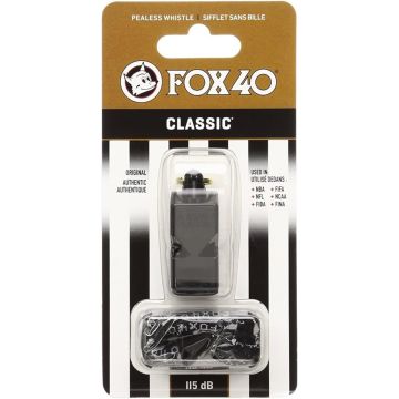Silbato Fox 40 Classic oficial con cordón liberable