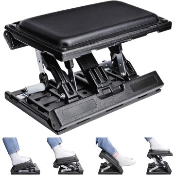 Scalebeard Reposapiés Ajustable Ergonómico para Oficina y Gaming