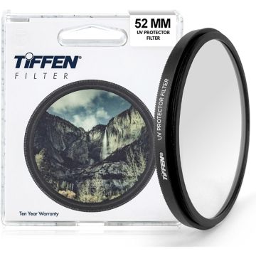 Filtro UV Protección 52mm para lente de cámara Tiffen
