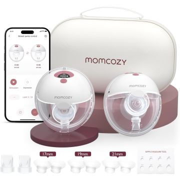 Extractores de Leche eléctricos Momcozy M5, 2-pack, BPA-Free