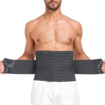 Faja abdominal post cirugía y recuperación, ajustable, talla L