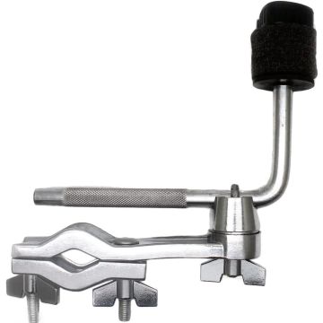 Abrazadera para Batería con Soporte para Platillo Cromada