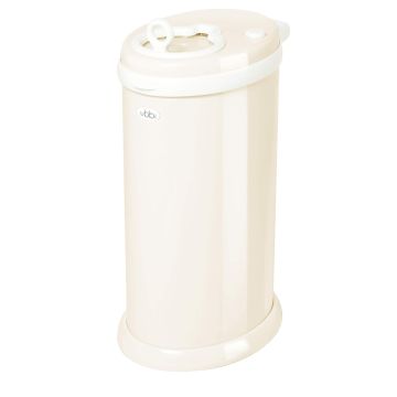 Ubbi Cubo para Pañales de Acero, Control de Olores, Ivory