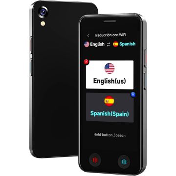 Dispositivo traductor de idiomas AI portátil sin WiFi