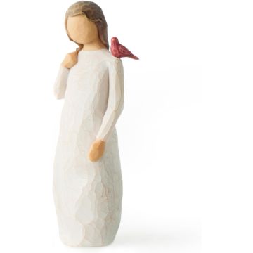 Willow Tree Messenger Figura Resina Pintada a Mano 14 cm