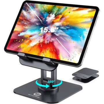 Soporte Ajustable OCYCLONE para Tablet 4"-15.6" Negro
