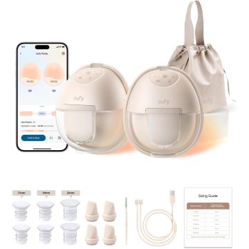 eufy Security Heated Breast Pump S1, Hands-Free Breast Pump
