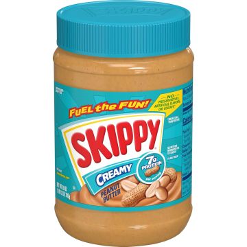 Mantequilla de Maní Cremosa SKIPPY, Frasco 28 Oz