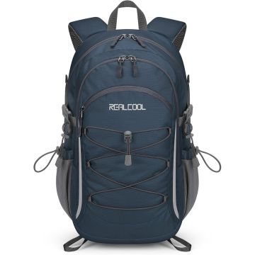 Mochila Senderismo RealCool 20L Impermeable Ligera Azul