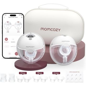 Extractores de Leche Eléctricos Inalámbricos Momcozy M5 2-Pack