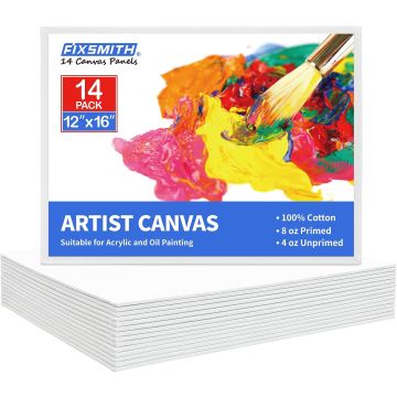 Bastidores de lienzo 12x16 pulgadas, pack 14 unidades