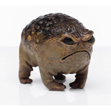Estatua Decorativa de Sapo Gruñón de Resina para Jardín