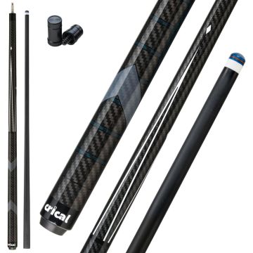 Taco de Billar CRICAL Fibra de Carbono 58 Pulgadas Profesional
