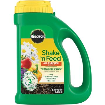 Miracle-Gro Shake 'N Feed Alimento para Plantas Todo Uso - 4.5 lbs