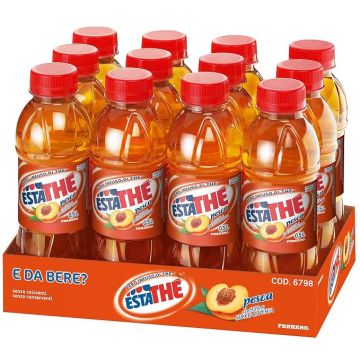 Estathé pesca - 500 ml paquete de 12