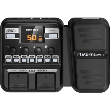 Pedal De Efectos flatsons KMF-1 Multiefecto con 77 Efectos