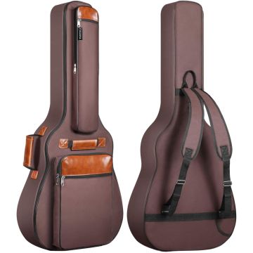 Funda para guitarra CAHAYA 40-42 pulg, 6 bolsillos, impermeable