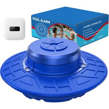Alarma Flotante para Piscinas con Sirena 110dB Azul