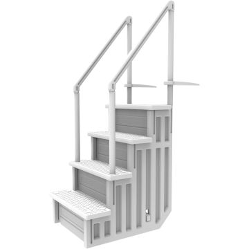 Escalera para piscina Doheny's para piscinas elevadas