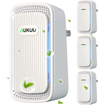 Purificador de Aire Iónico Portátil - Pack de 4 - Blanco