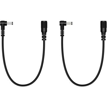 Fancasee 2 Pack Cable Extensión DC 5.5mm x 2.1mm Ángulo 90°