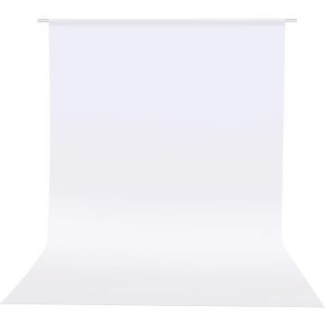 Fondo fotográfico blanco 5x7 ft para sesión de fotos