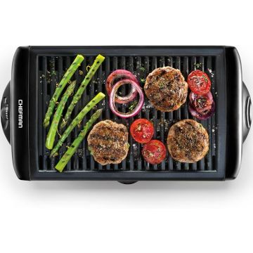 Chefman Electric Smokeless Indoor Grill w/ Non-Stick Cooking