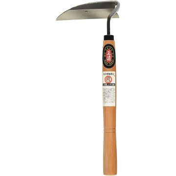 Hoz japonesa para deshierbar, hoja de 5 pulgadas, acero al carbono