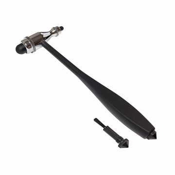 Martillo de Reflejos Tromner ADC 3694BK con Cepillo Incorporado