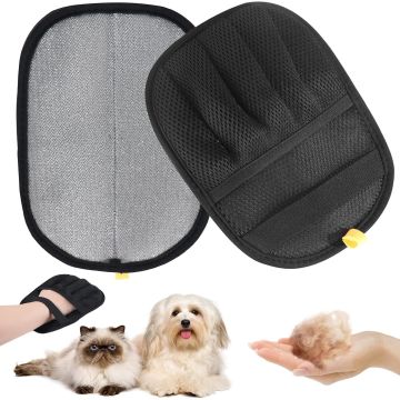 Guantes Removedores de Pelo para Mascotas Pack x2