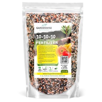 Fertilizante Granulado 10-10-10 de Liberación Lenta para Plantas - 1/2 Cuarto