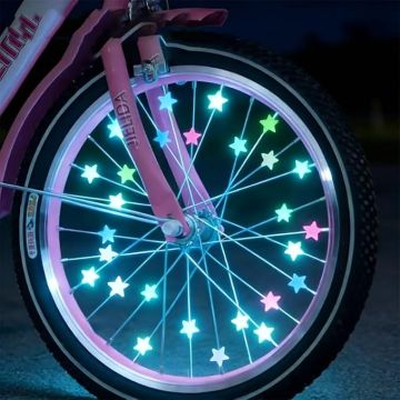 70 cuentas luminosas para radios de bicicleta, 70 piezas
