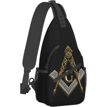 Bolso Bandolera Unisex FYCFSLMY Masonic Ligero Viaje