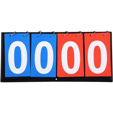 Marcador portátil digital de mesa 4 dígitos para deportes