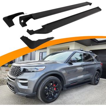 Estribos laterales para Ford Explorer 2020-2026 con guardabarros
