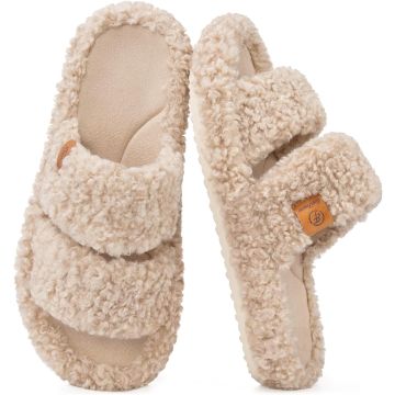 Pantuflas EverFoams Mujer Vintage Khaki Suave Espuma