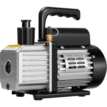 Bomba de Vacío VIVOHOME 3.5 CFM 1/4 HP 110V para Aire Acondicionado